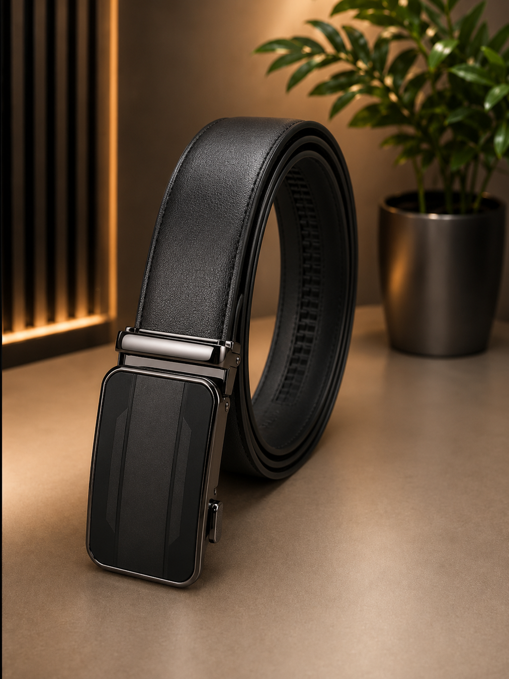 AURA EXECUTIVE (Glossy Black & Gunmetal Frame)