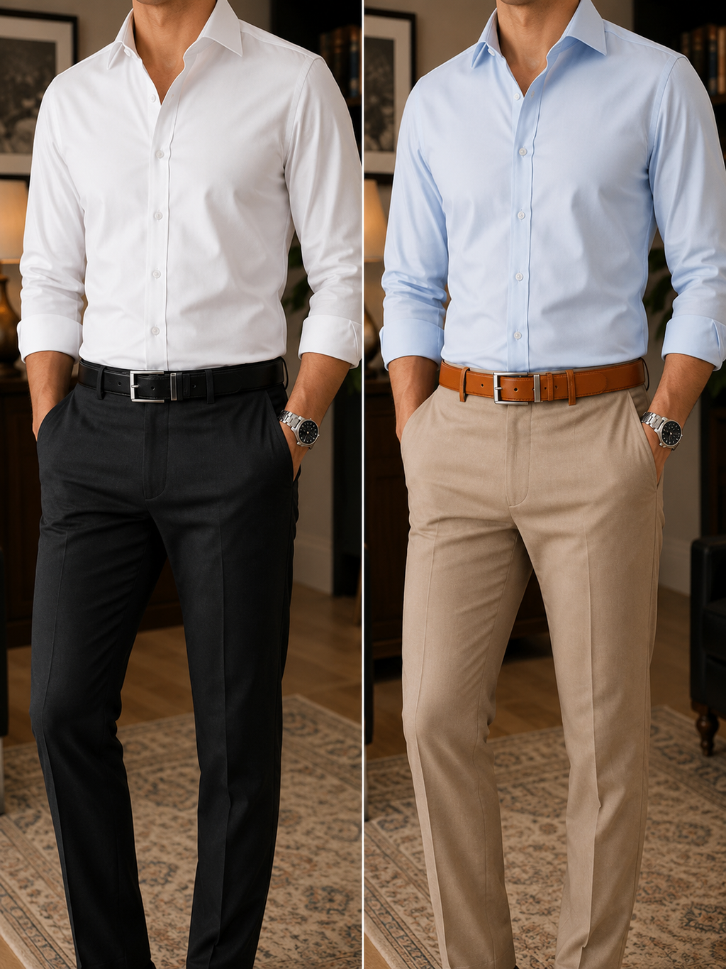 AURA DUAL (Black And Caramel Brown Belt)